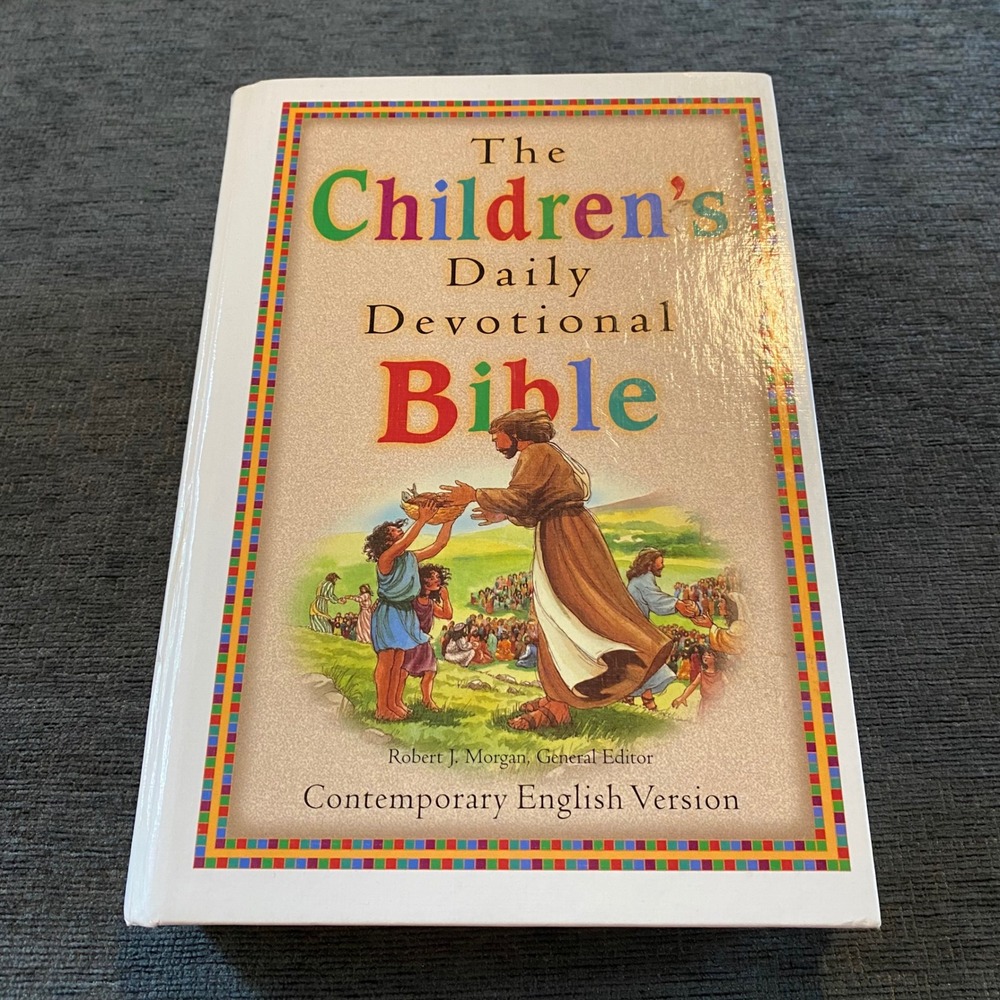 Thomas Nelson Childrens Daily Devotional Bible Kids Excellent CEV